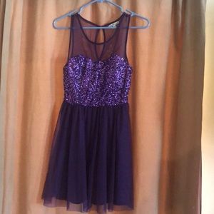 Purple dress